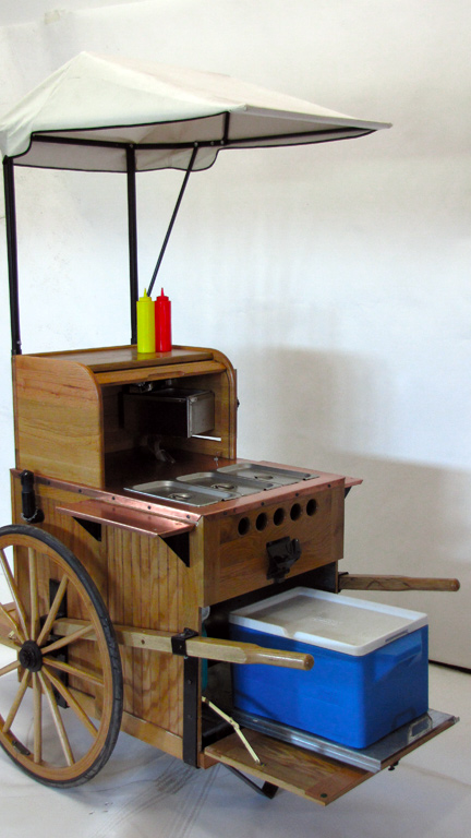 Push Carts Dog House The Most Innovative Hot Dog Push Cart On Market Today This For Street Vending Is One Of A Kind Carefully Constructed Solid Oak