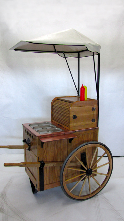 Push Carts Dog House The Most Innovative Hot Dog Push Cart On Market Today This For Street Vending Is One Of A Kind Carefully Constructed Solid Oak